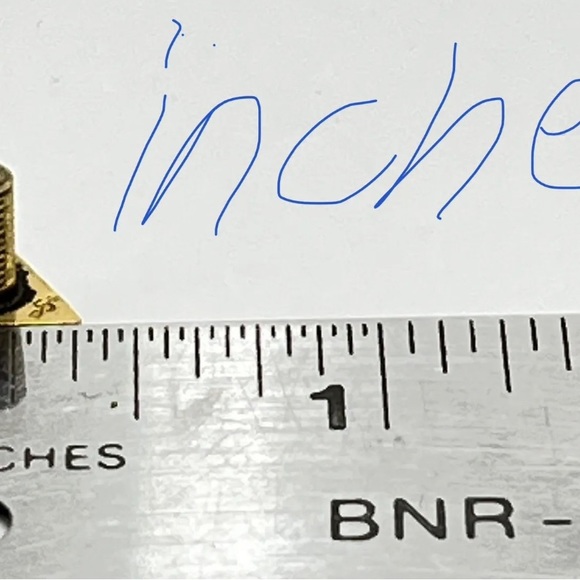 DELTA SIGMA PI Antique fraternity screw back pin With original card Spies Bros. - Picture 3 of 8